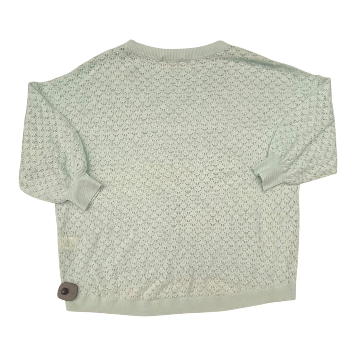 Sweater Designer By Alice + Olivia In Blue, Size:Xl