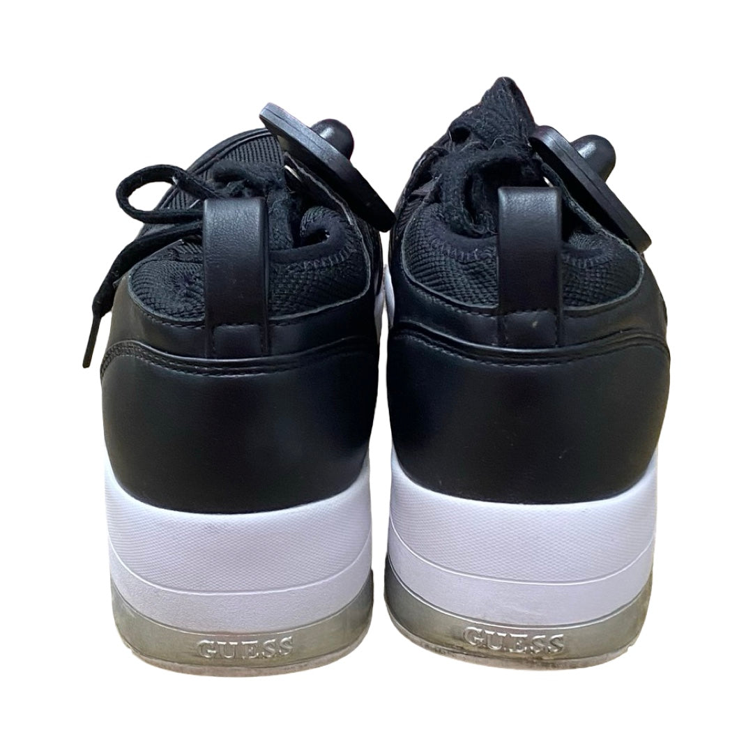 Shoes Sneakers By Guess In Black, Size:8