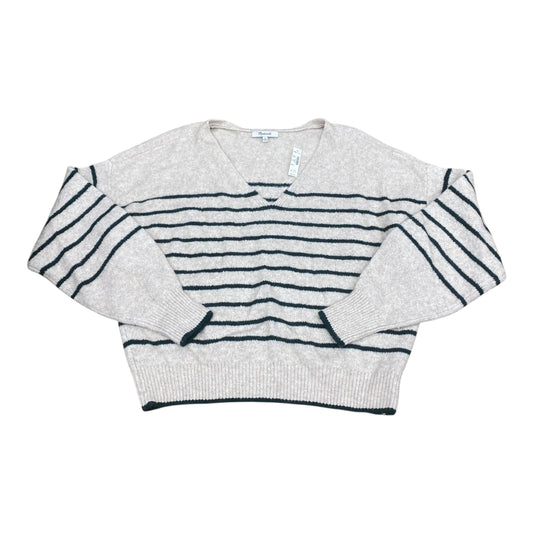 Sweater By Madewell In Green & Tan, Size:M