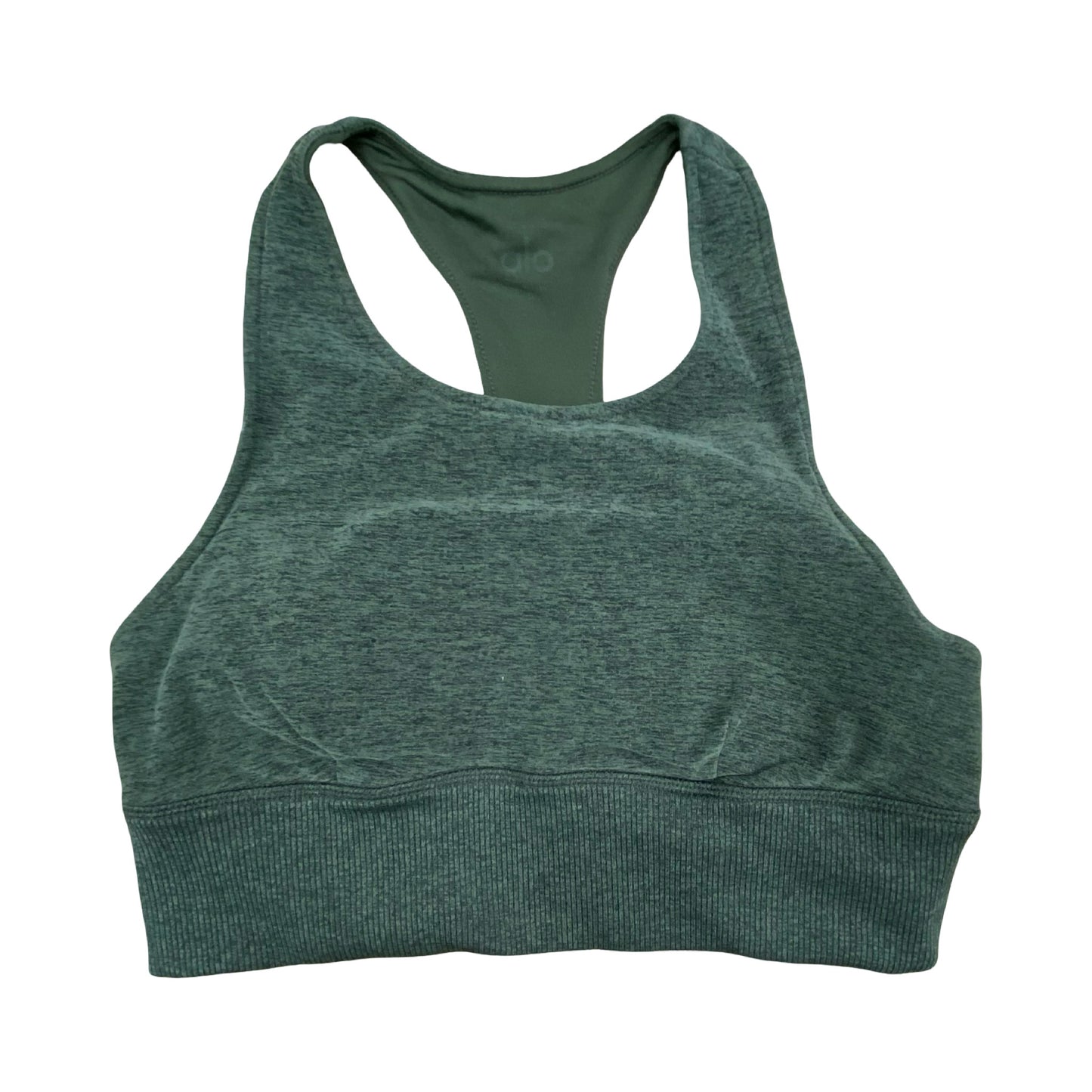 Athletic Bra By Alo In Green, Size:S
