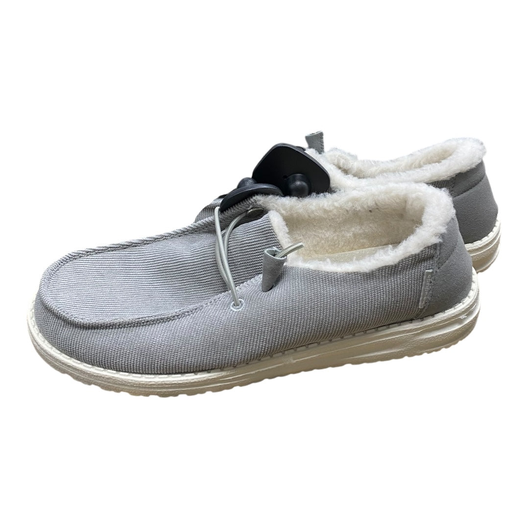 Shoes Sneakers By Hey Dude In Grey, Size:8