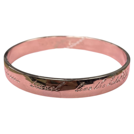 Bracelet Designer By Kate Spade In Silver