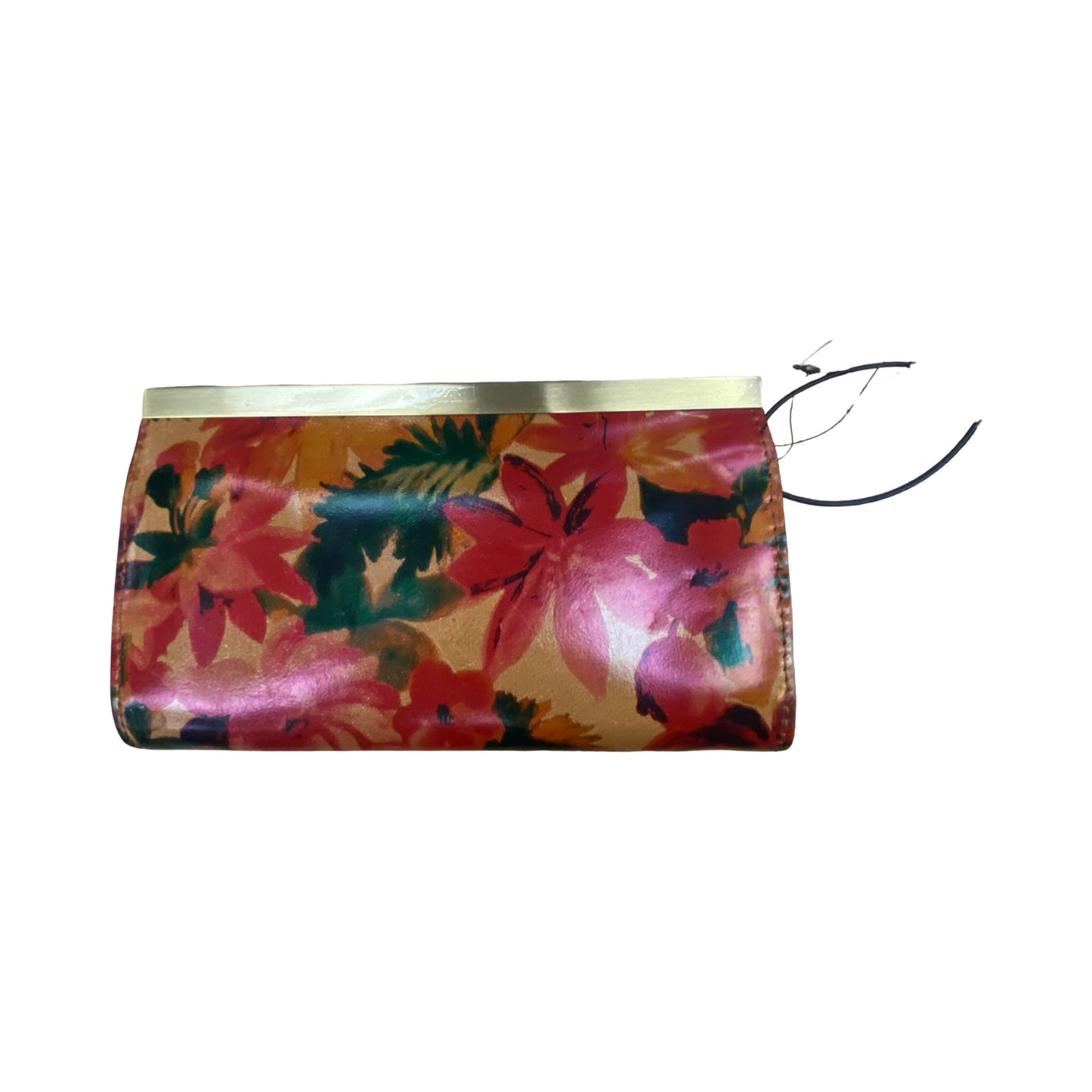 Wallet Designer By Patricia Nash In Floral Print, Size:Large (7.5”x4.25”)