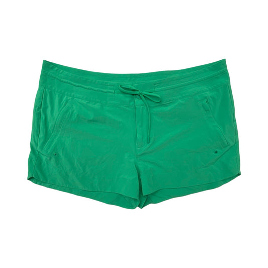 Athletic Shorts By Athleta In Green, Size:16