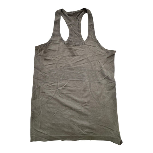 Athletic Tank Top Designer By Lululemon In Green, Size:8