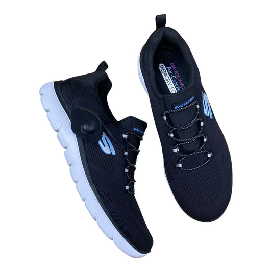 Shoes Athletic By Skechers In Black, Size:9