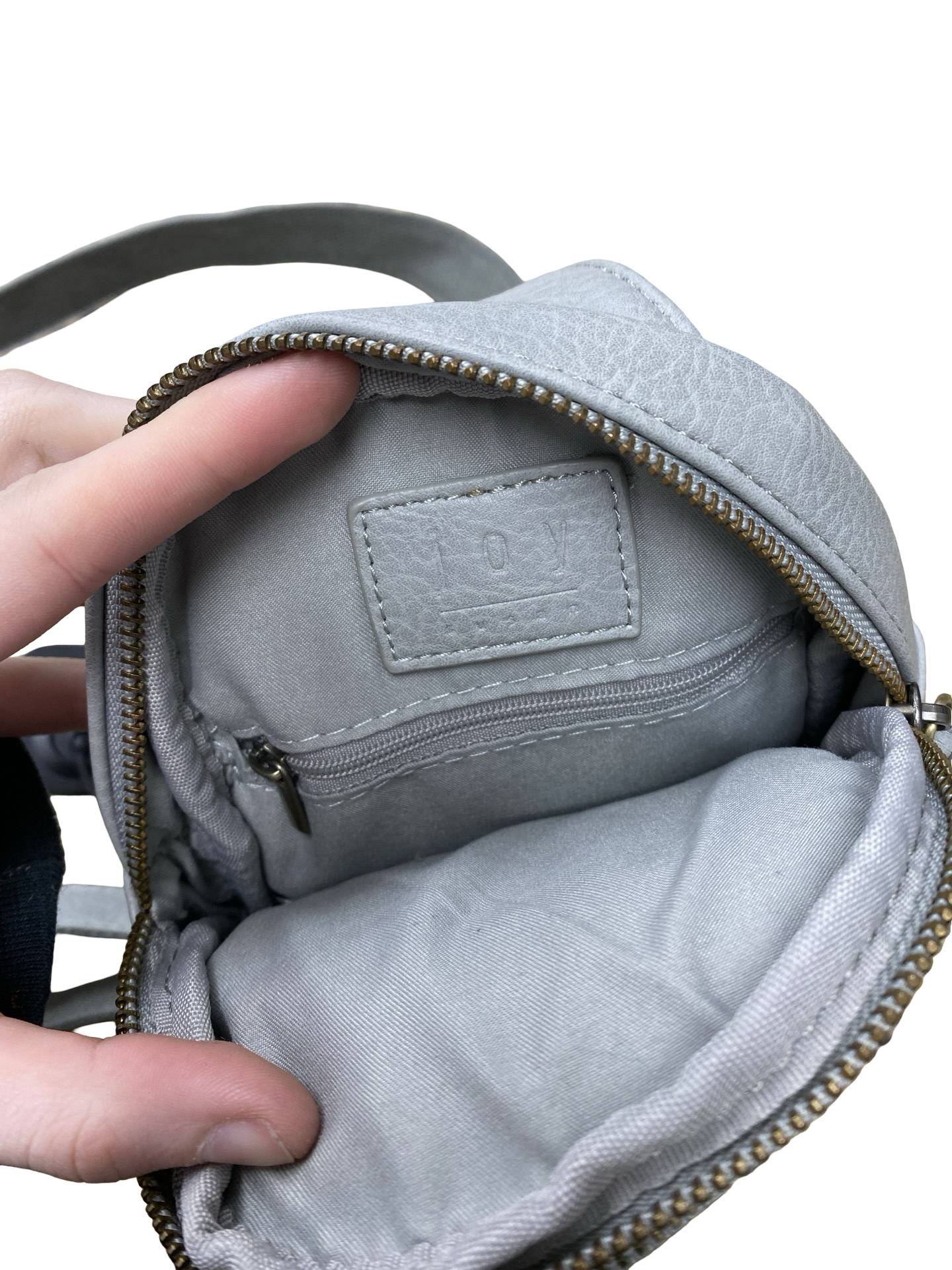 Belt Bag By Joy Susan In Grey, Size:Small