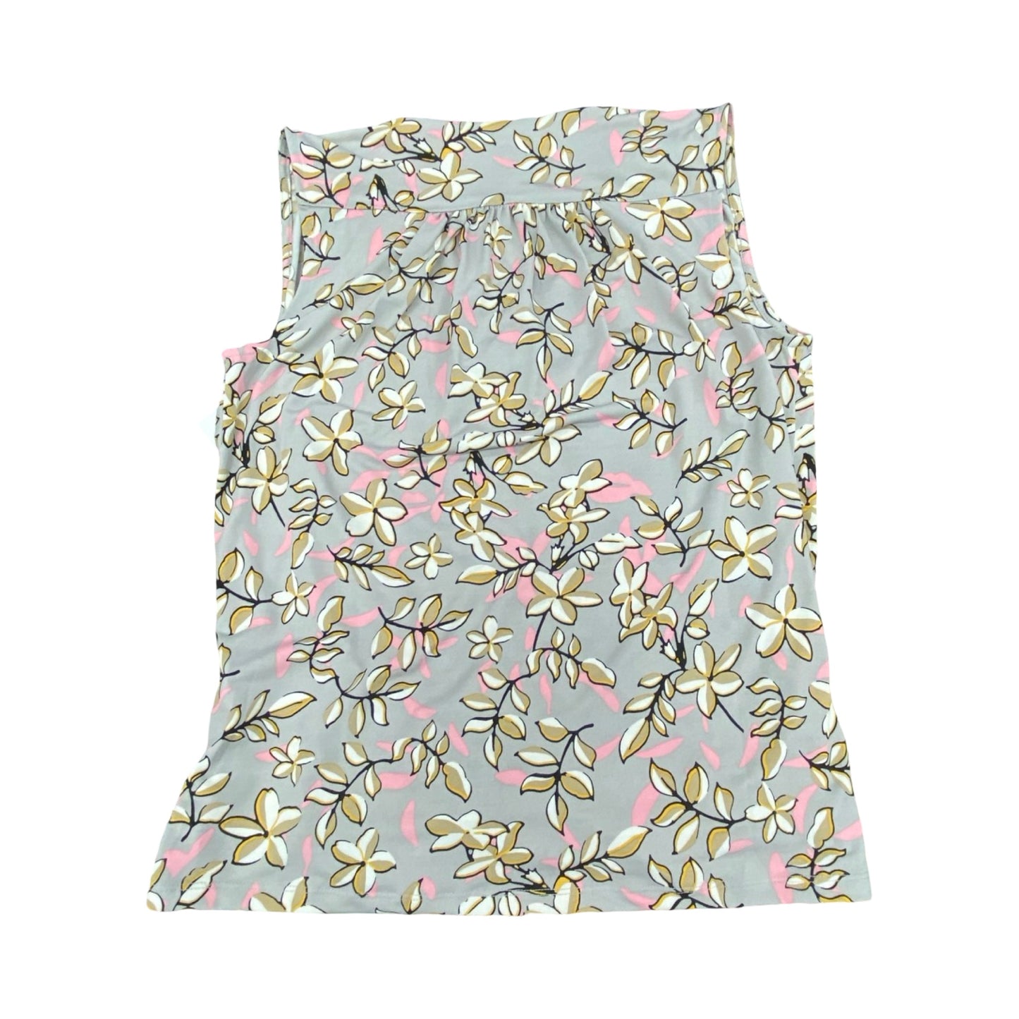 Top Sleeveless By Banana Republic In Floral Print, Size:Xs
