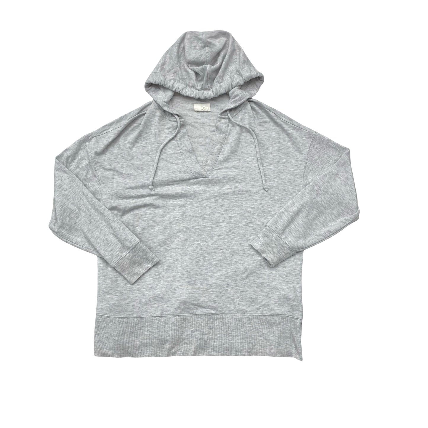 Sweatshirt Hoodie By Lou And Grey In Grey, Size:L
