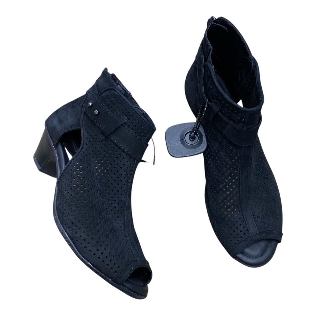 Shoes Heels Kitten By Earth In Black, Size:8.5