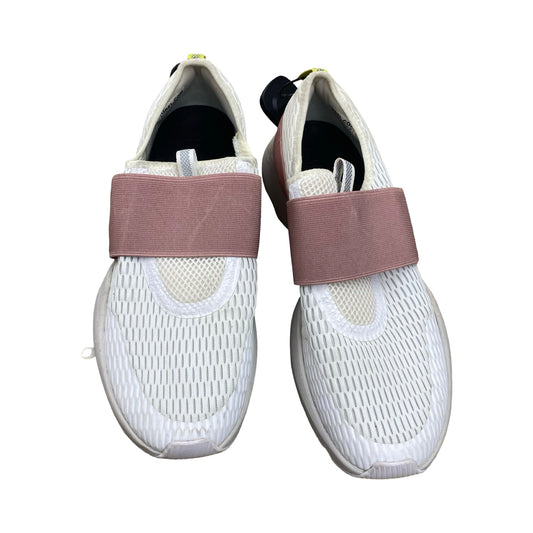 Shoes Designer By Sorel In Pink & White, Size:11