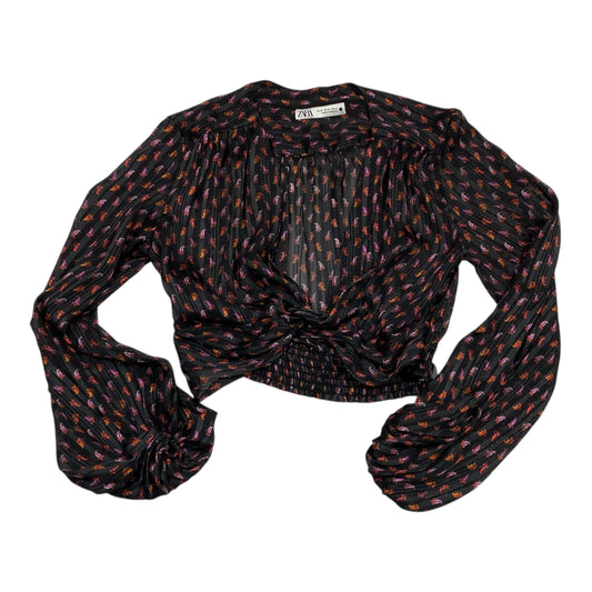 Top Ls By Zara In Black, Size:Xs