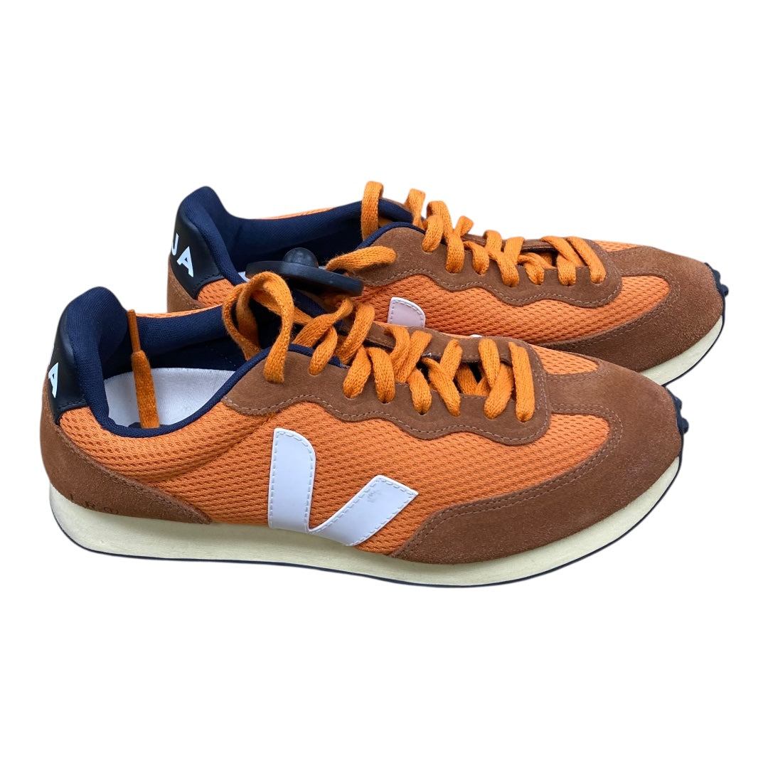 Shoes Athletic By Cmb In Blue & Orange, Size:8.5