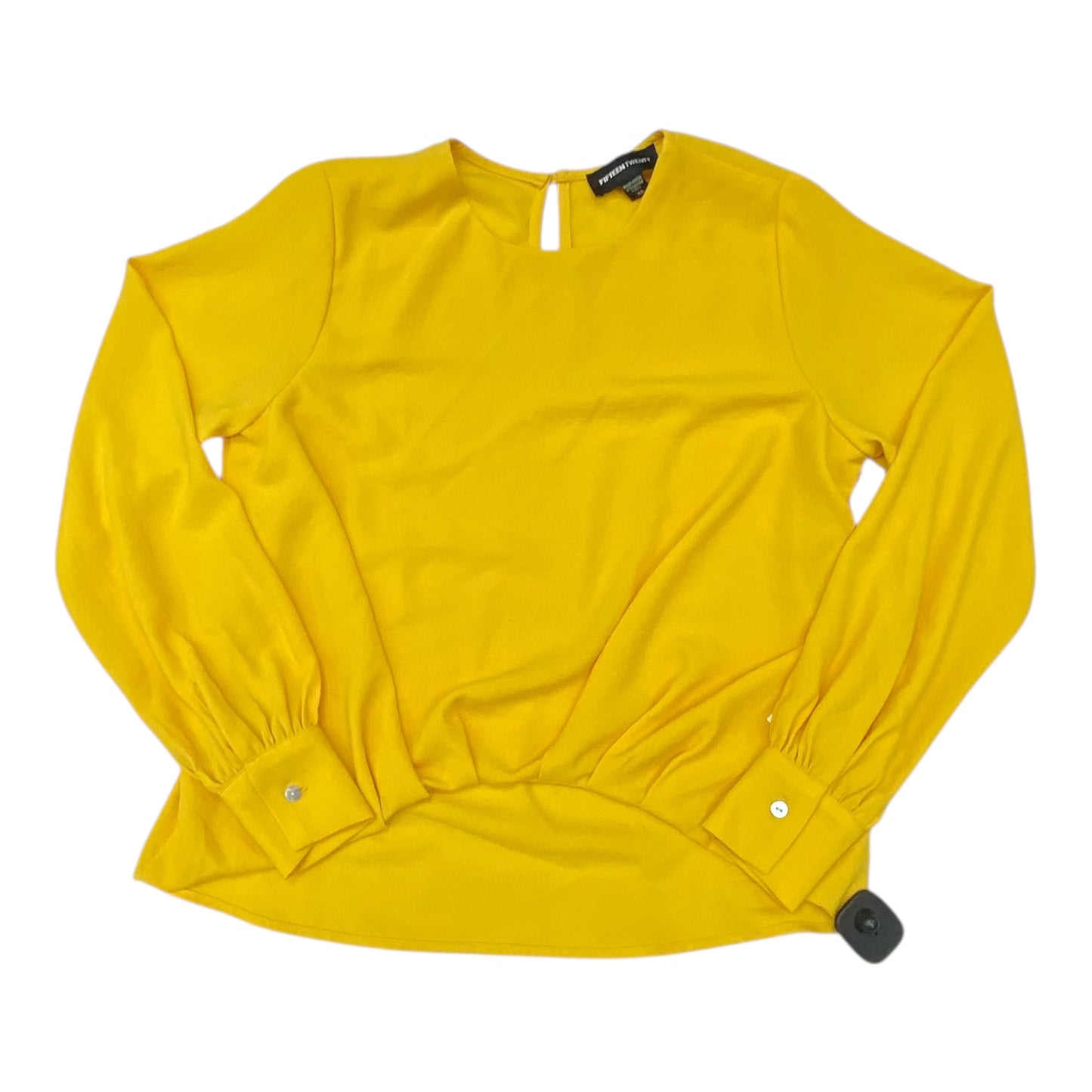 Top Ls By Fifteen Twenty In Yellow, Size:Xs