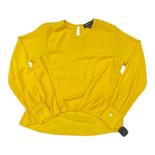Top Ls By Fifteen Twenty In Yellow, Size:Xs