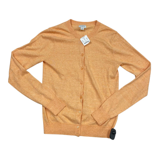 Sweater Cardigan By J. Crew In Orange, NWT! Size:Xs