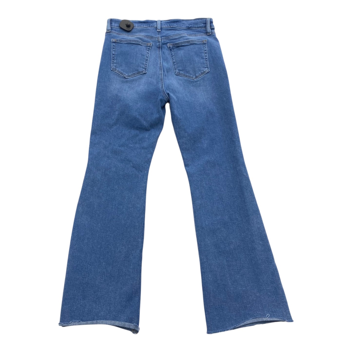 Jeans Flared By Loft In Blue Denim, Size:10