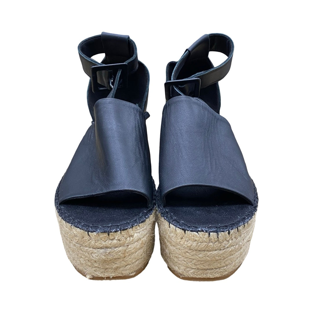 Sandals Heels Platform By Free People In Black, Size:6