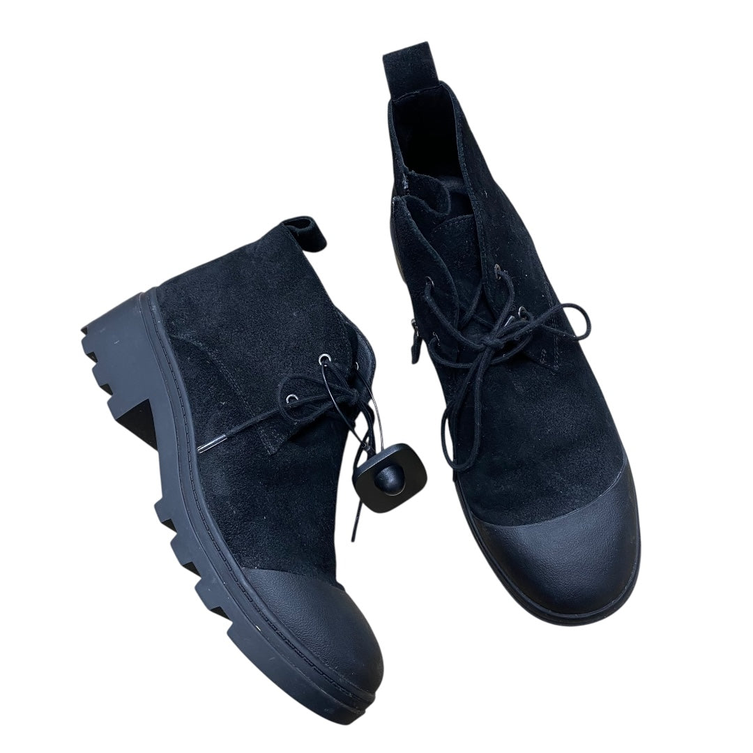 Shoes Designer By Eileen Fisher In Black, Size:9