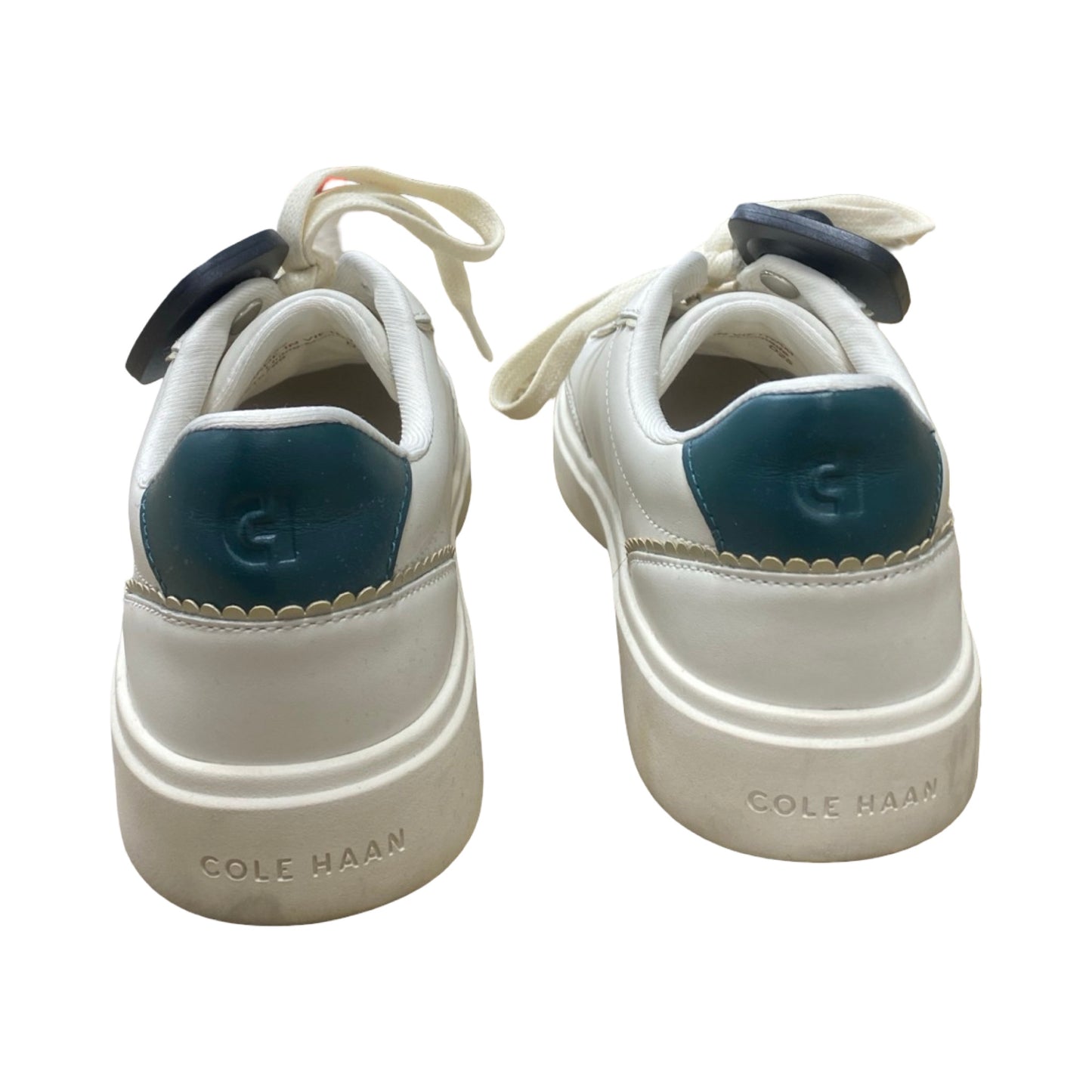 Shoes Sneakers By Cole-Haan In Ivory & Green, Size:7