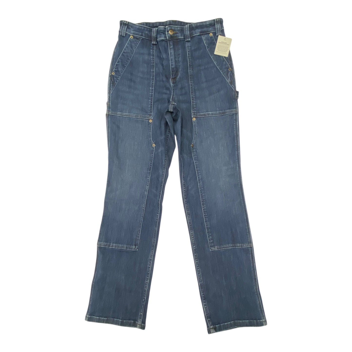 Jeans Straight By Duluth Trading In Blue, Size:12