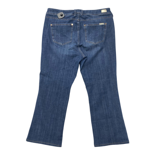 Jeans Boot Cut By Seven 7 In Blue Denim, Size:16