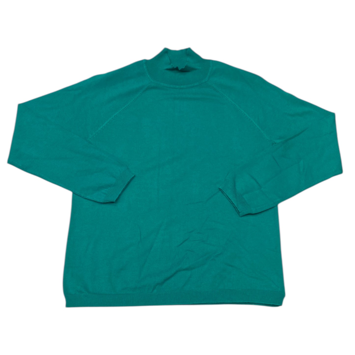 Sweater By Talbots In Teal, Size:L