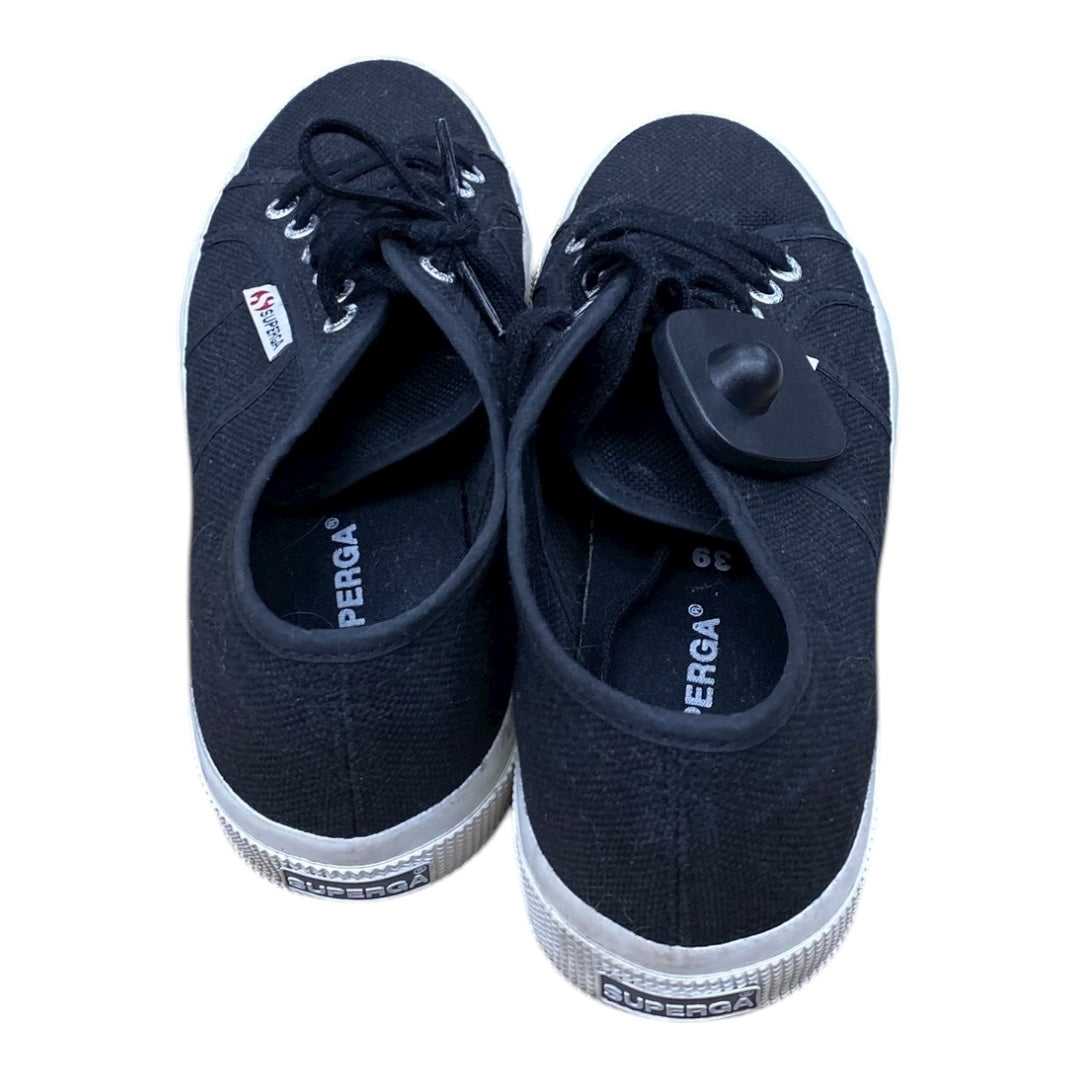 Shoes Sneakers By Superga In Black, Size:6.5