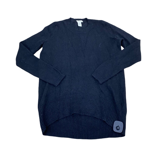 Sweater Cashmere By White And Warren In Black, Size:S