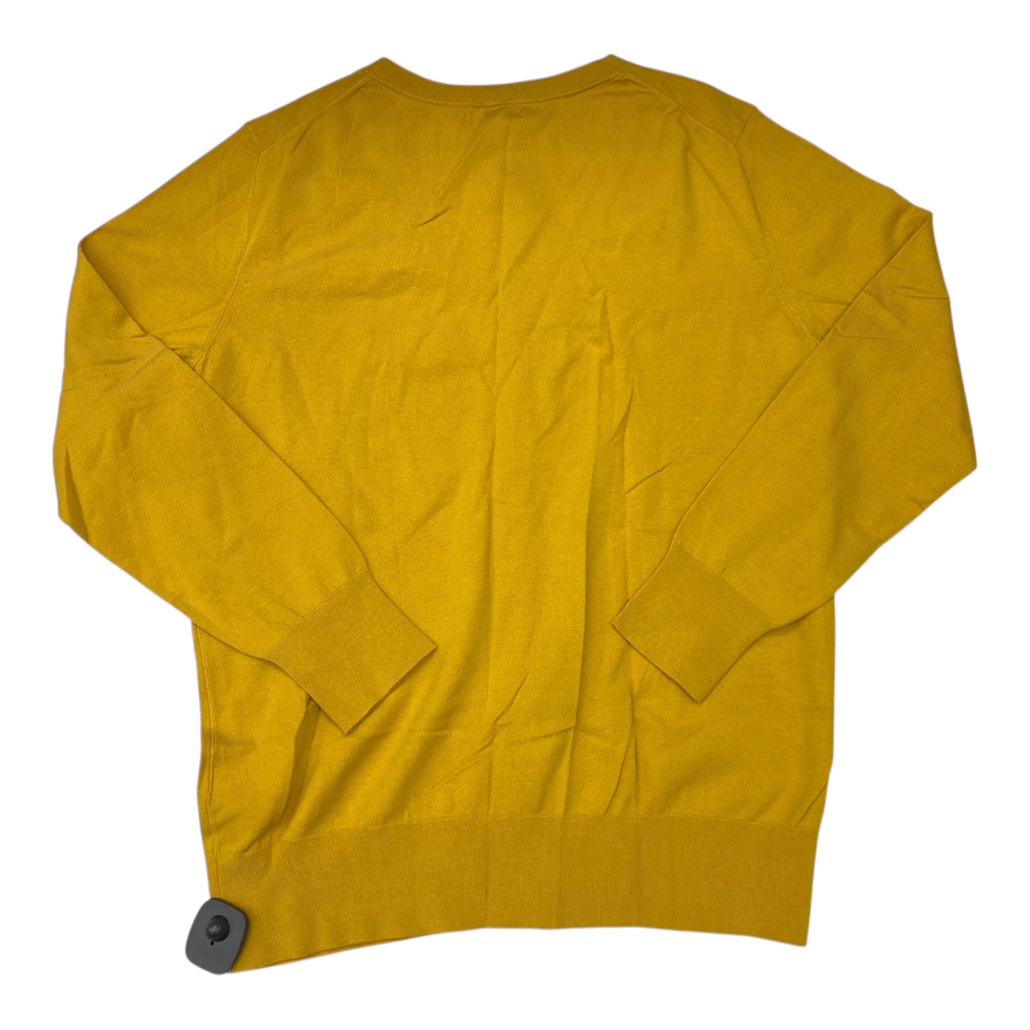 Sweater By Banana Republic In Yellow, Size:L