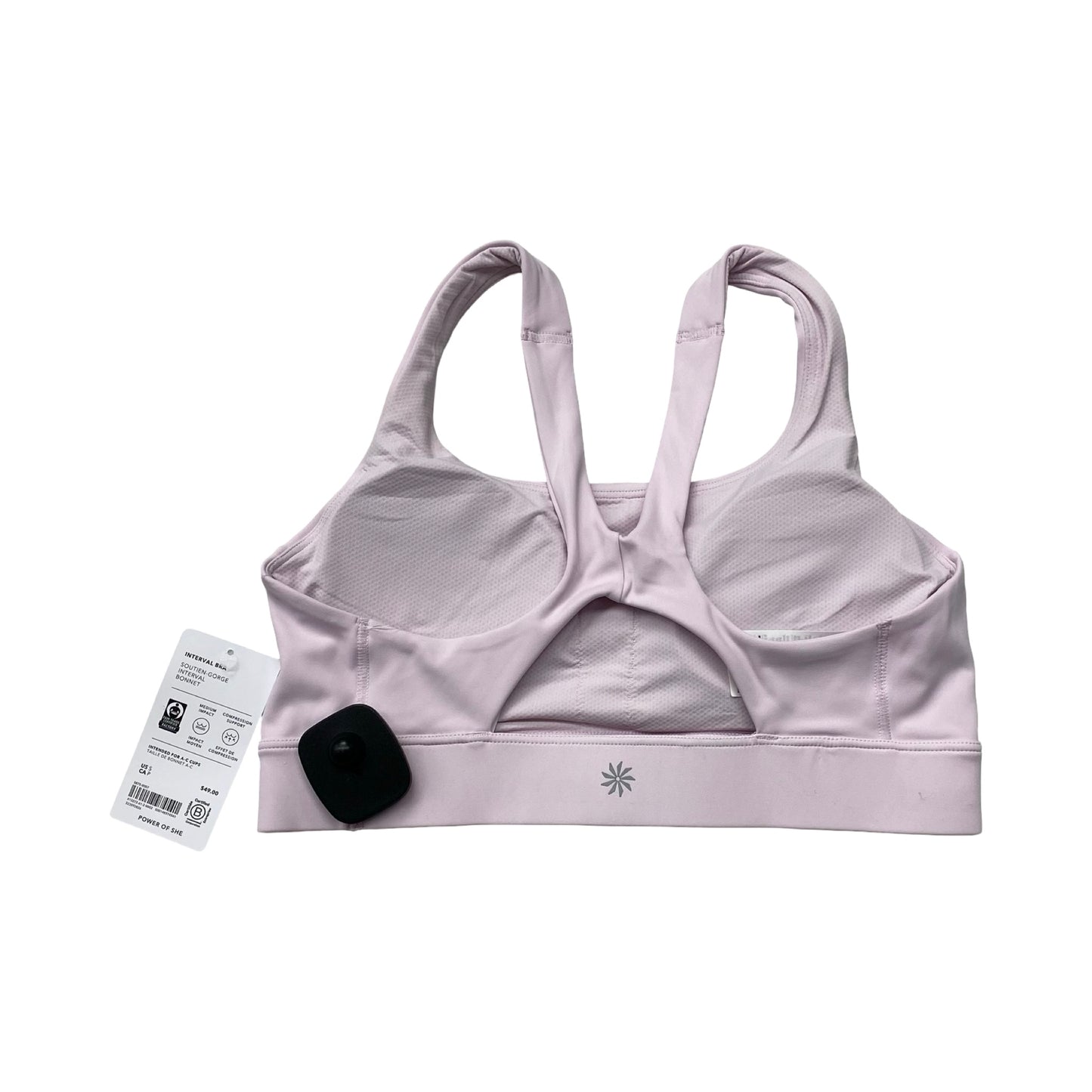 Athletic Bra By Athleta In Pink, Size:S