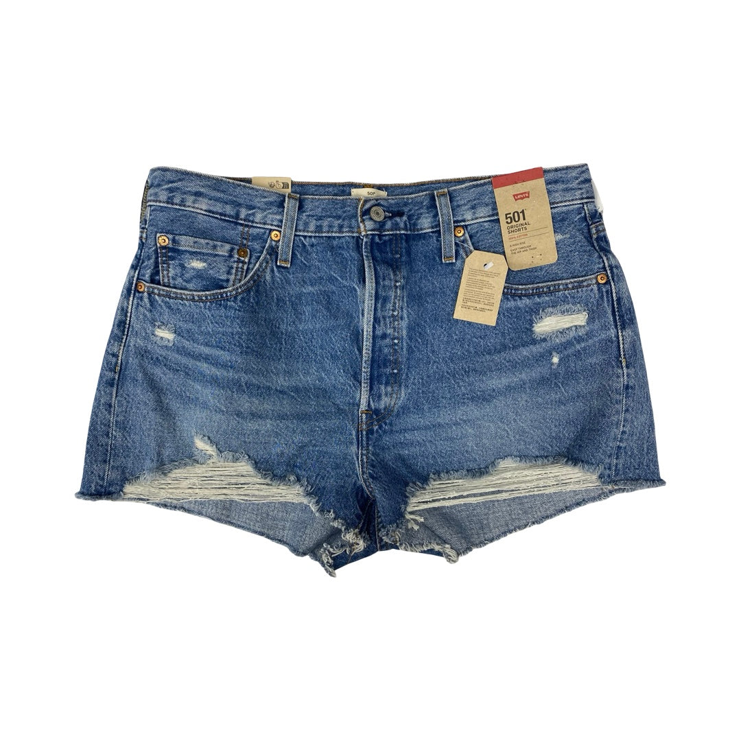 Shorts By Levis In Blue, Size:16