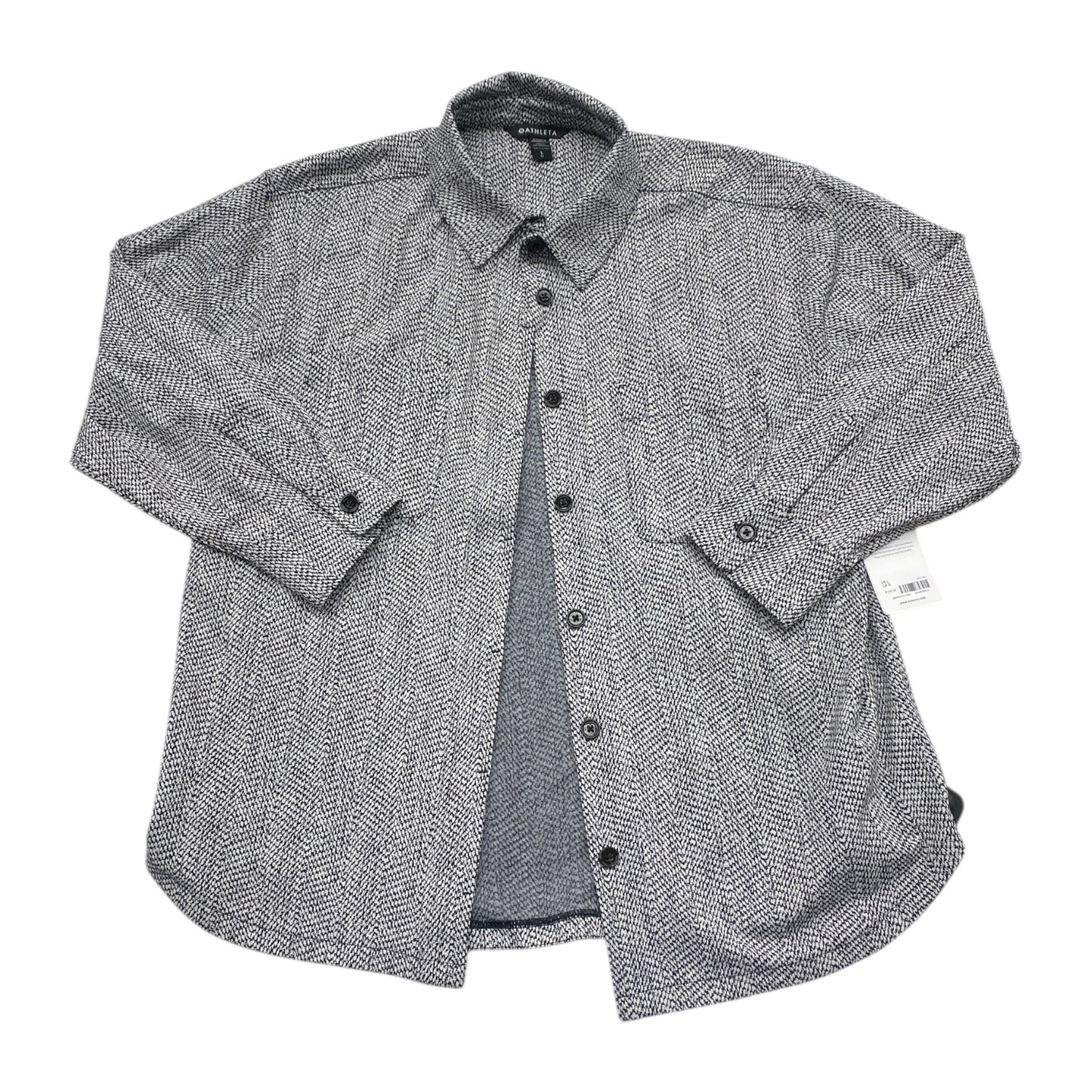 Athletic Jacket By Athleta In Multi, Size:L