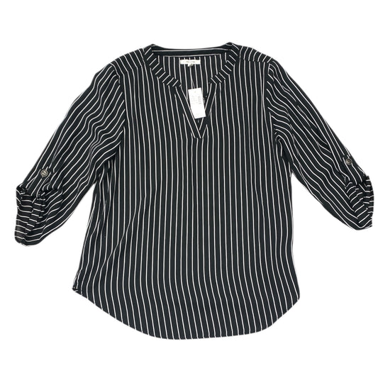 Top Ls By Maurices In Striped Pattern, Size:M