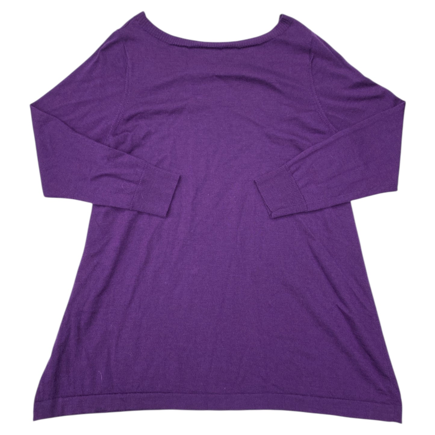 Sweater Designer By Eileen Fisher In Purple, Size:1X