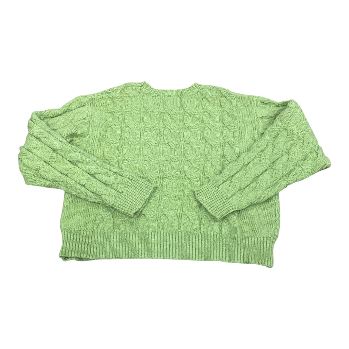 Sweater By All:row In Green, Size:M