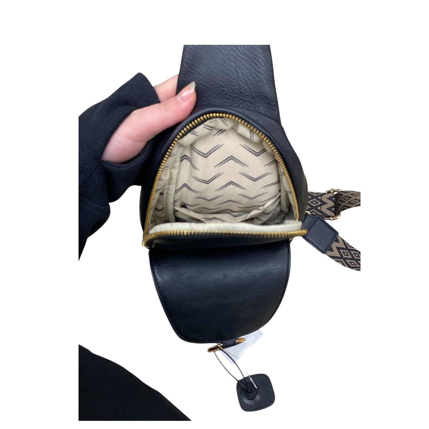 Handbag By Clothes Mentor In Black, Size:Small