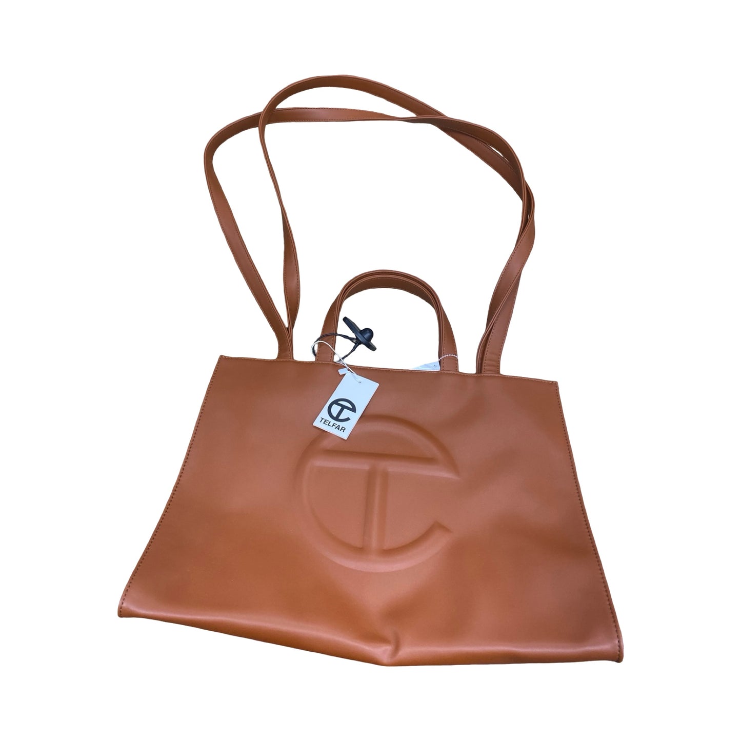 Handbag Designer By Telfar In Brown, Size:Large