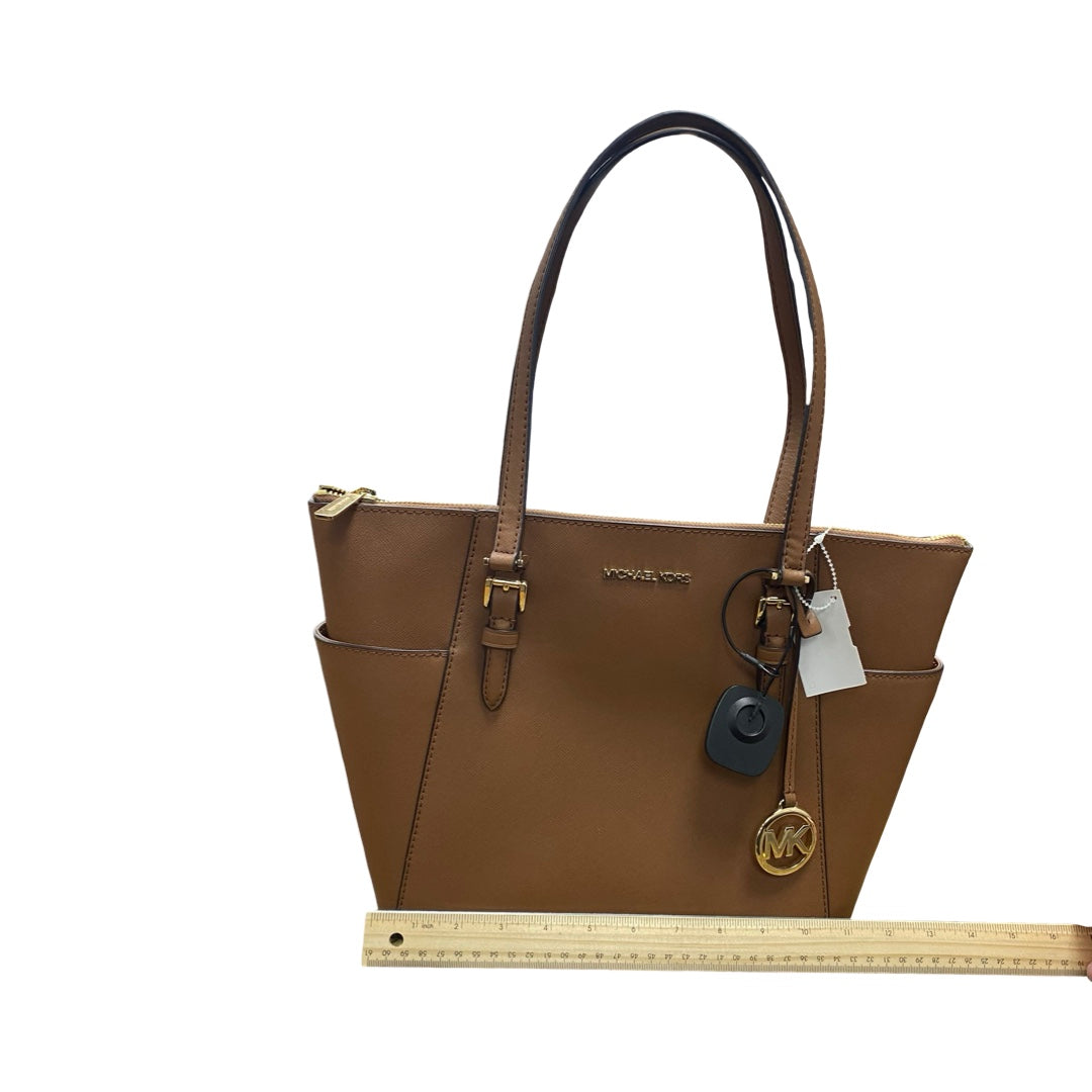 Handbag Designer By Michael Kors In Brown, Size:Medium