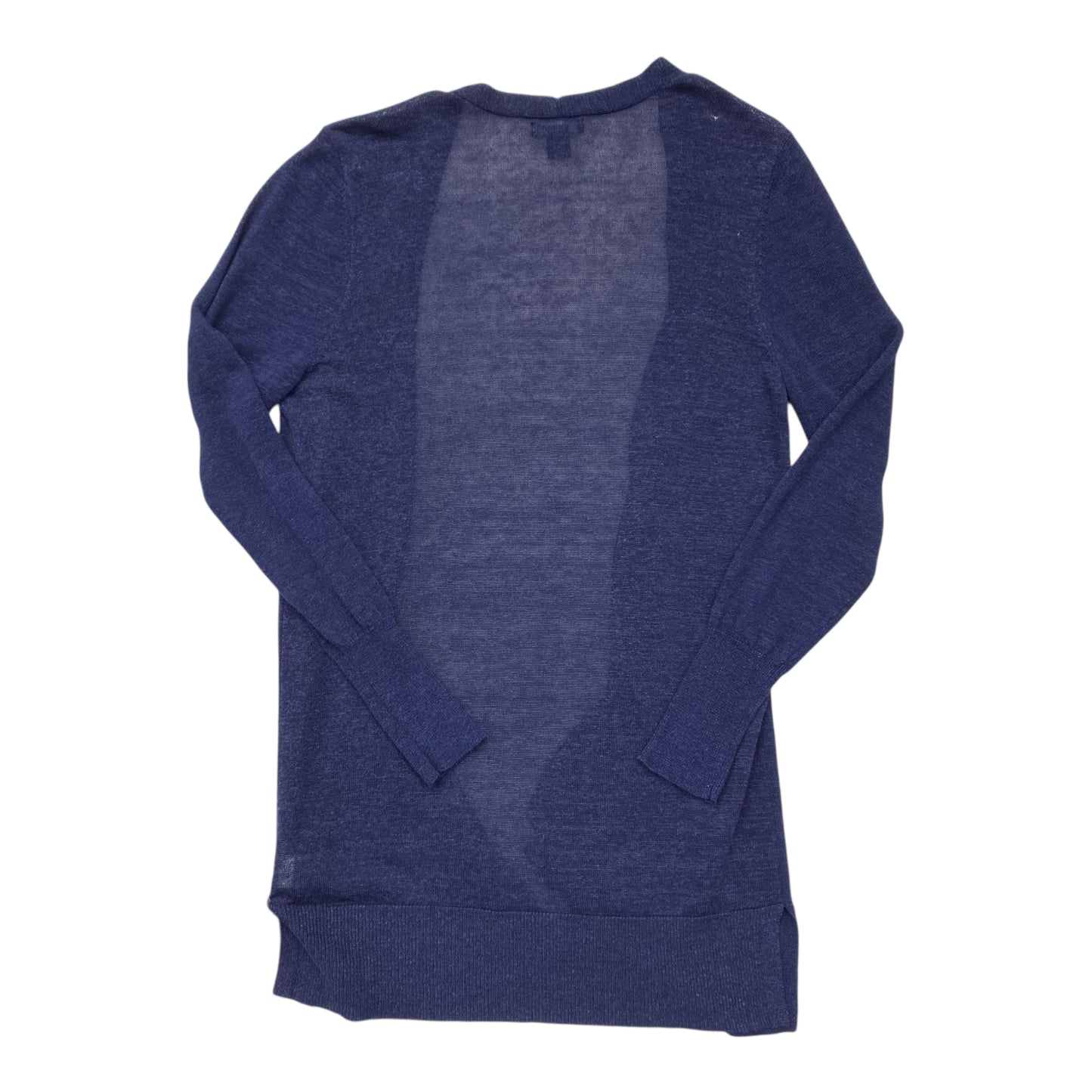Sweater Cardigan By Halogen In Blue, Size:S