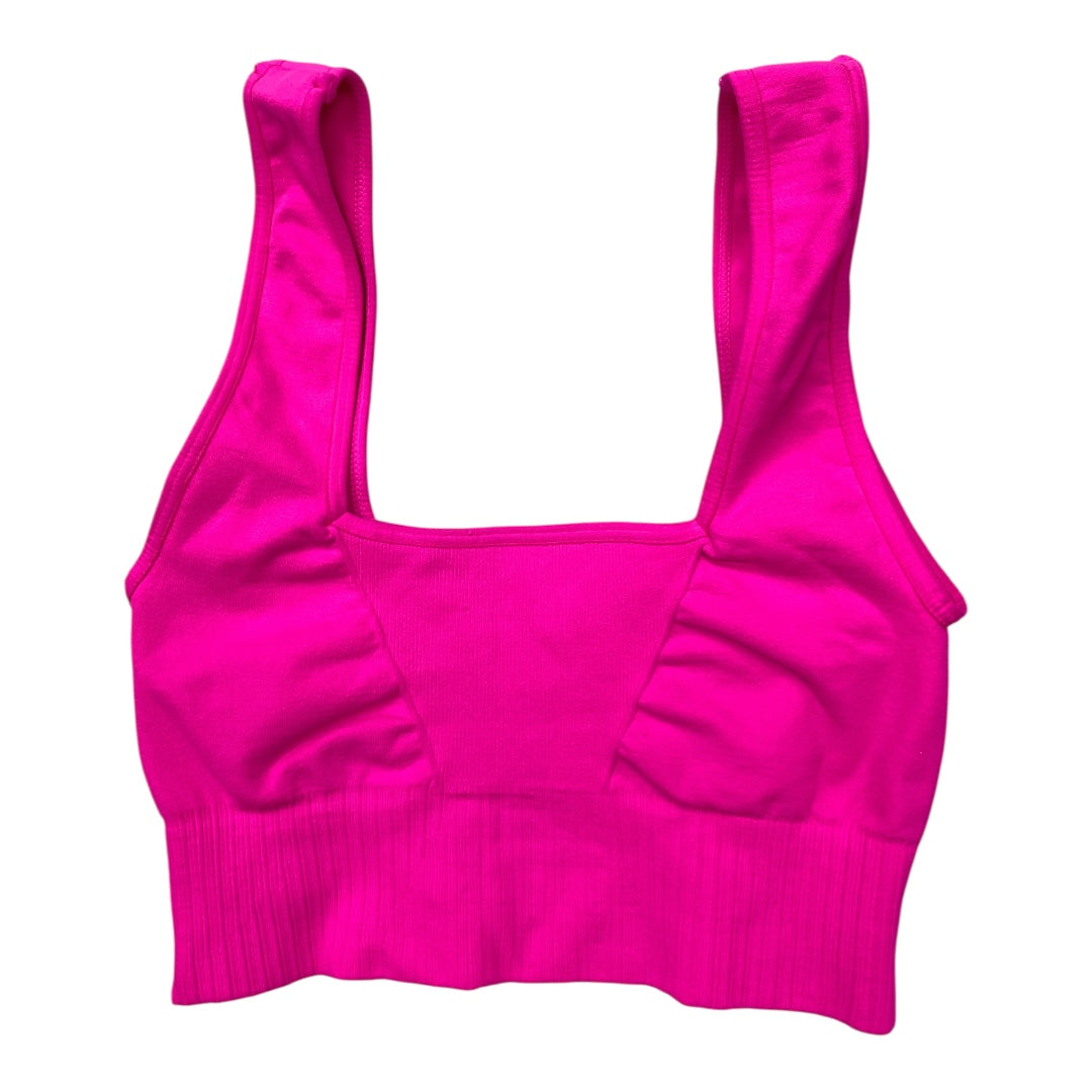 Athletic Bra By Free People In Pink, Size:Xs