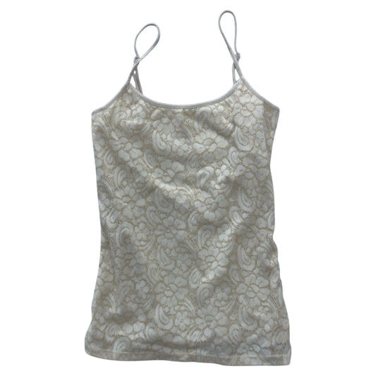 Top Sleeveless By Loft In Beige, Size:Xs