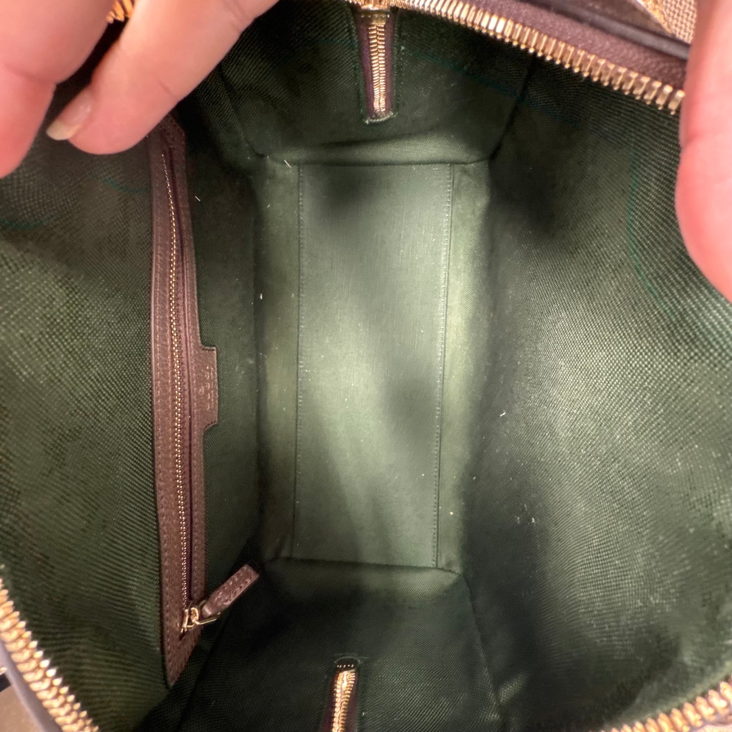 Handbag Luxury Designer By Gucci Ophidia Boston In Multi, Size:Medium
