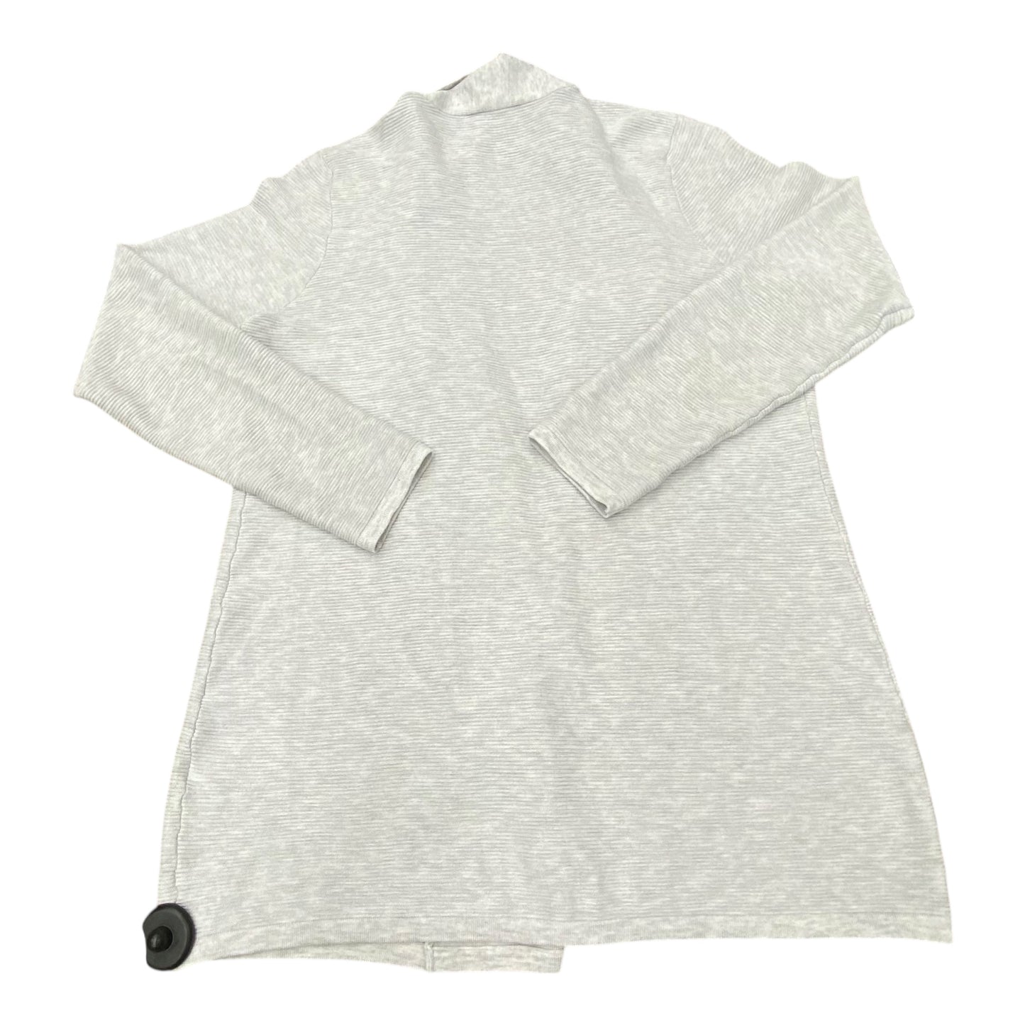 Sweater Cardigan By Volution In Grey, Size:Xl