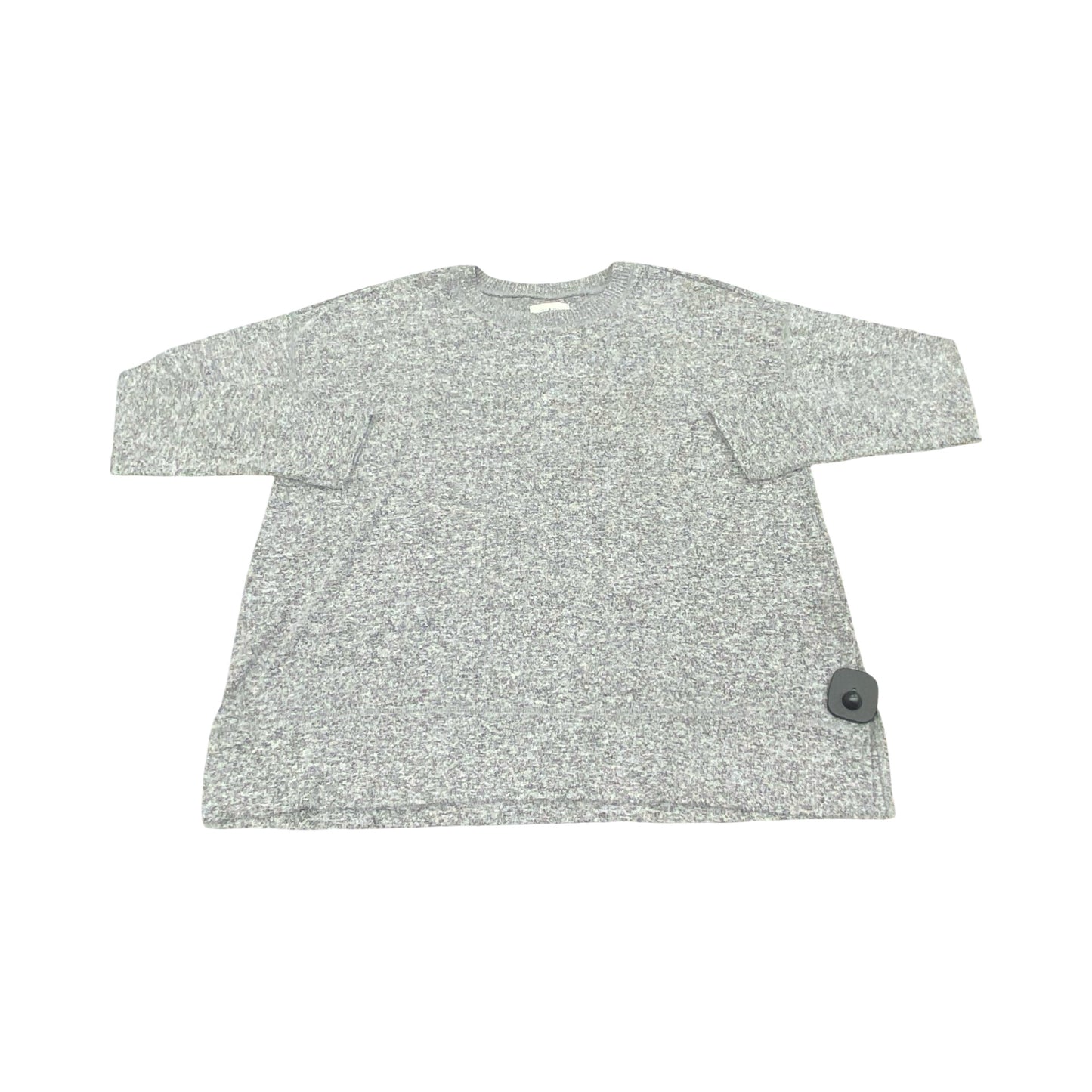 Sweater By Lucky Brand In Grey, Size:M