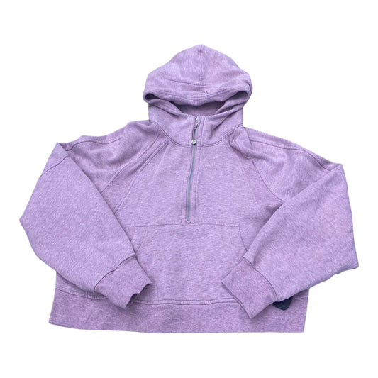 Athletic Jacket By Lululemon In Pink, Size:M