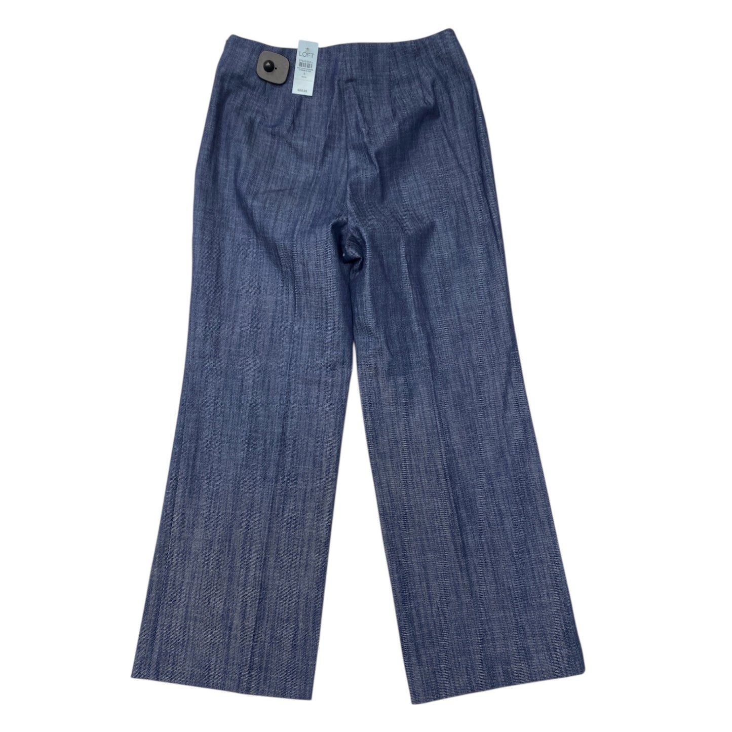 Pants Wide Leg By Loft In Navy, Size:4P
