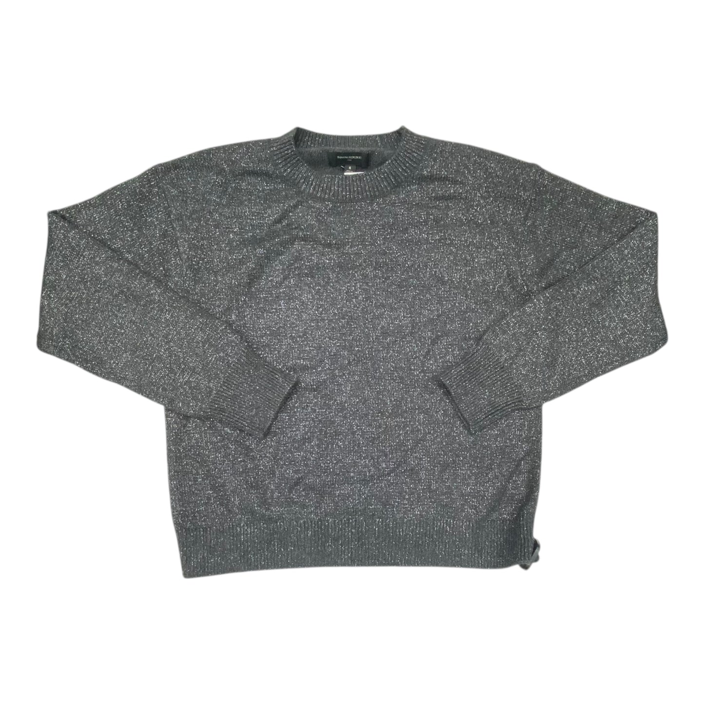 Sweater By Banana Republic In Grey & Silver, Size:S