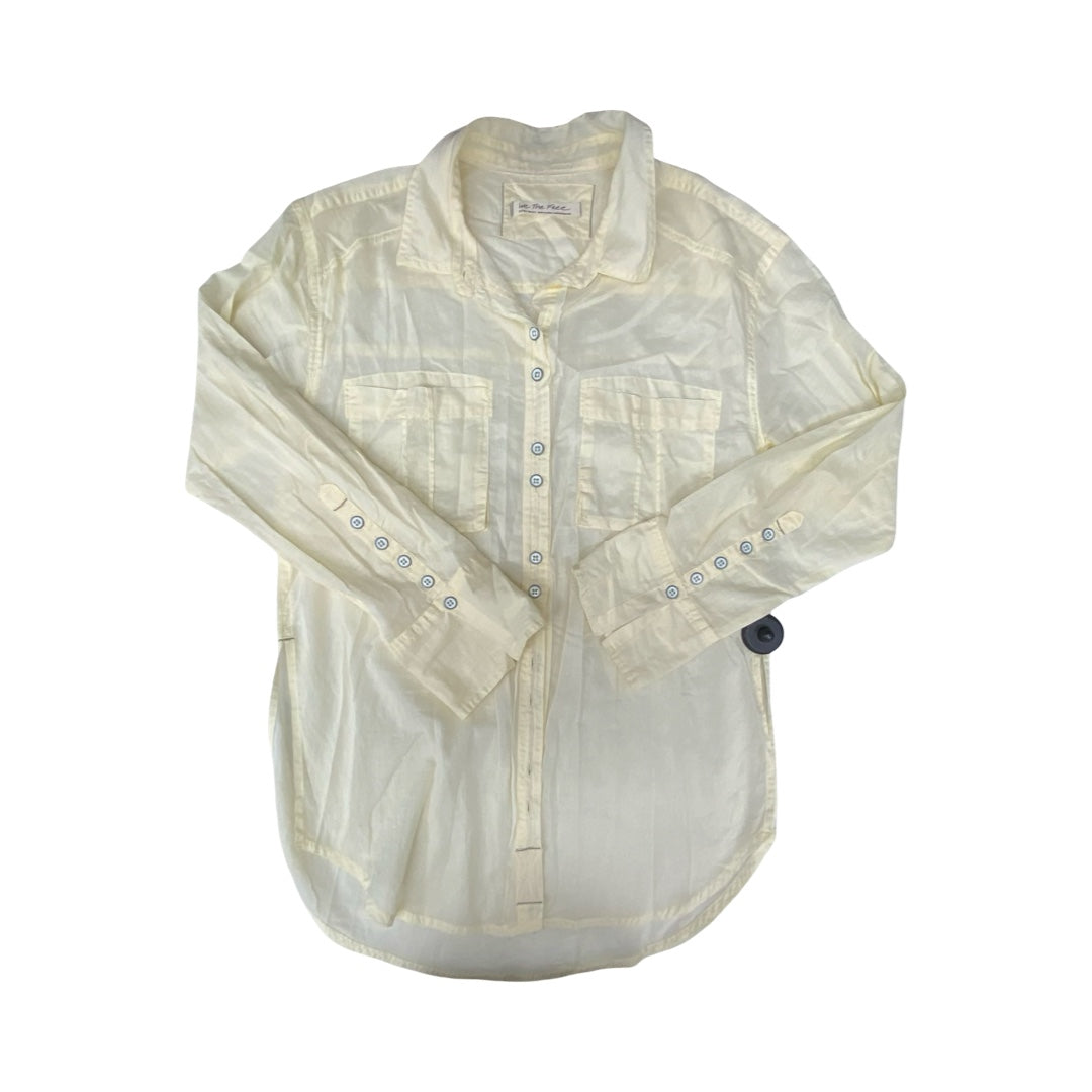 Top Ls By We The Free In Yellow, Size:Xs