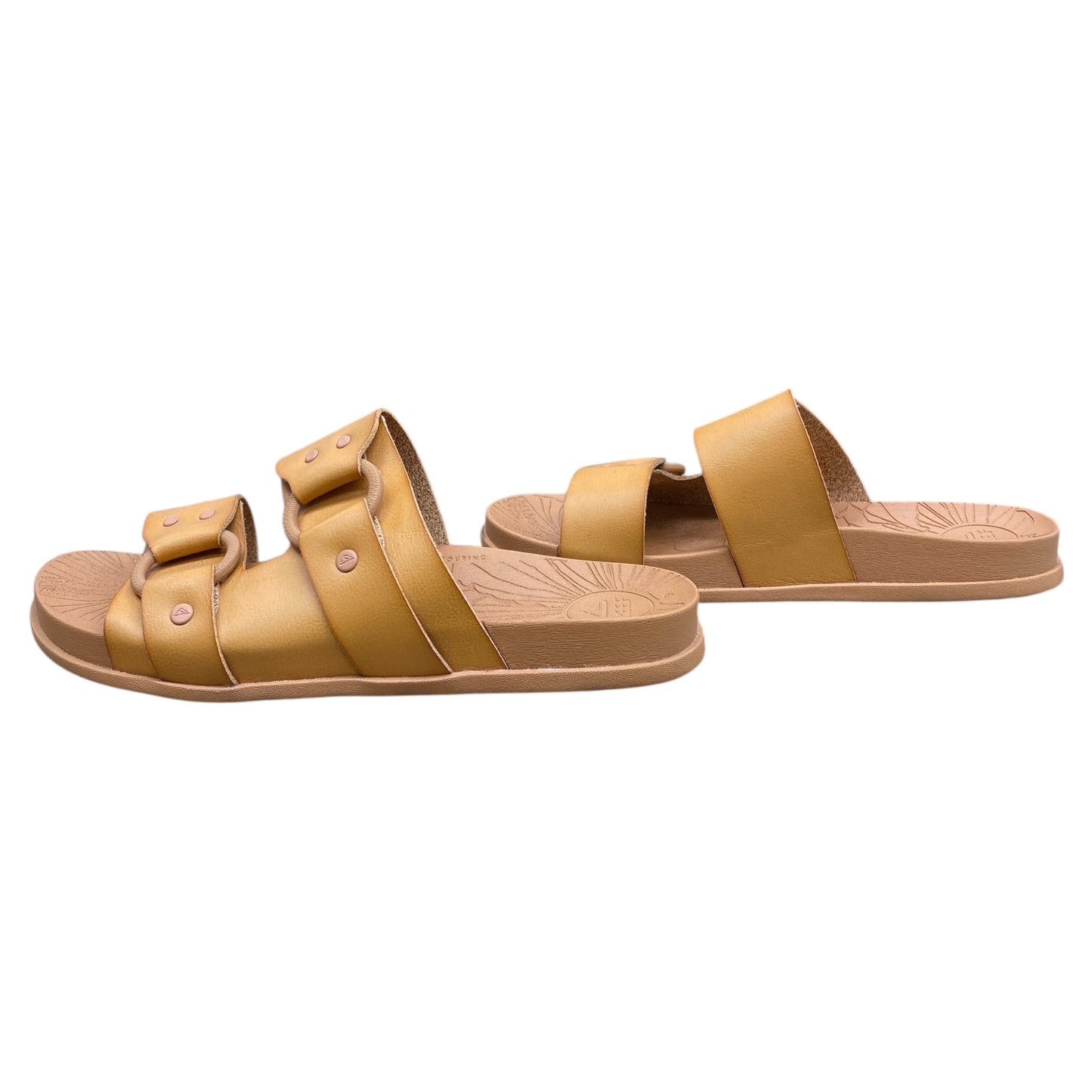 Sandals Flats By Reef In Brown, Size:8
